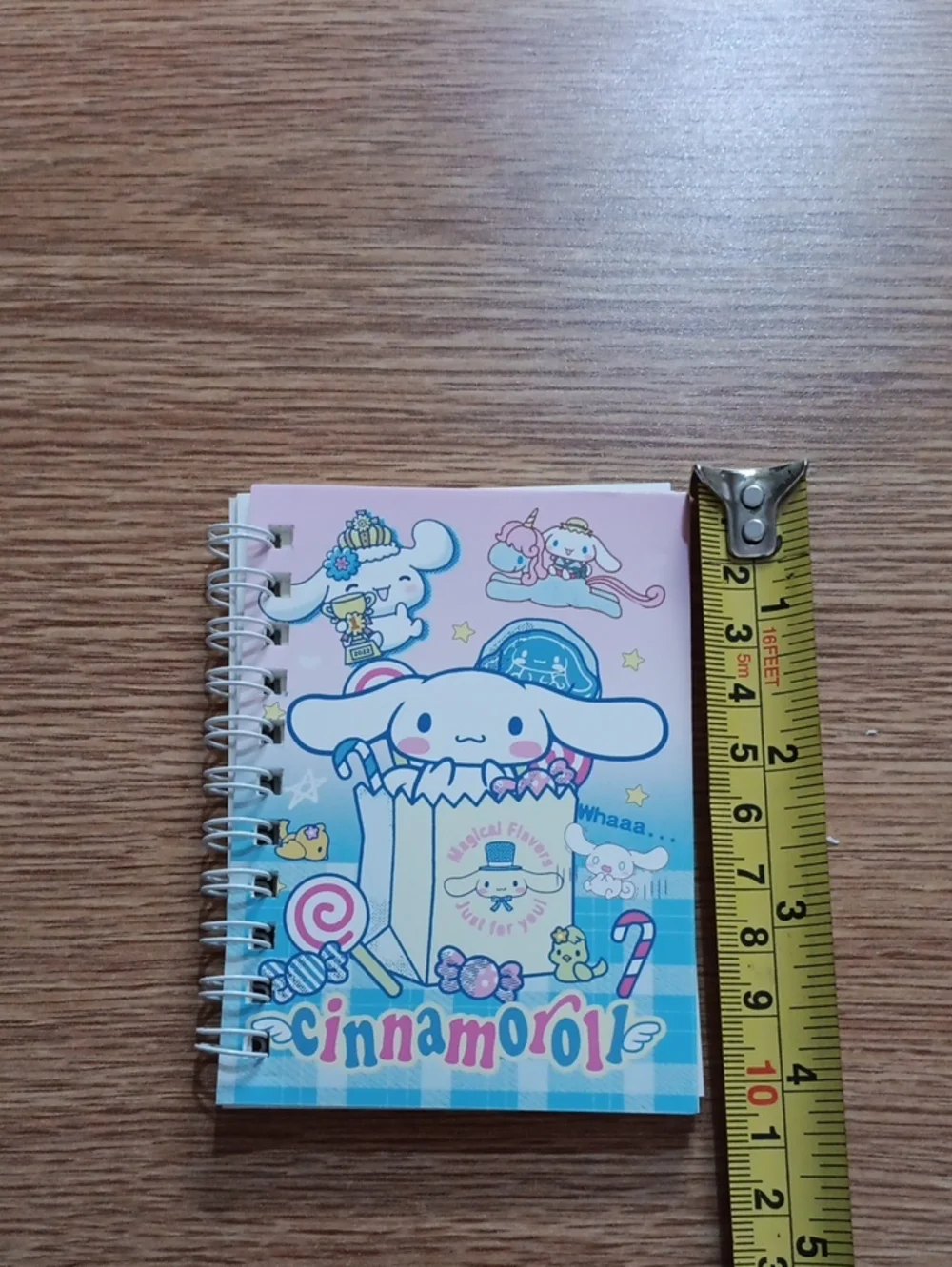 Cinnamoroll Keychain And Notebok Bundle